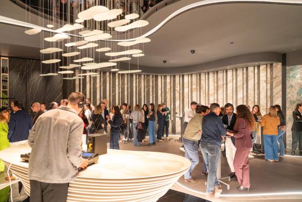 $!Detalle de uno de los afterworks de Porcelanosa.