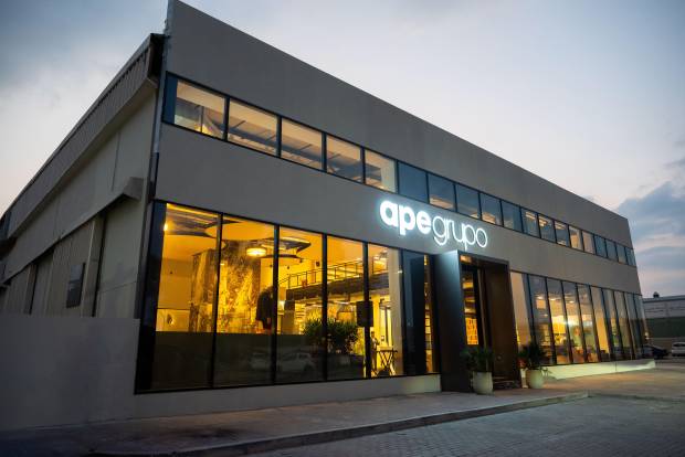 $!Fachada de la instalación de APE Grupo.