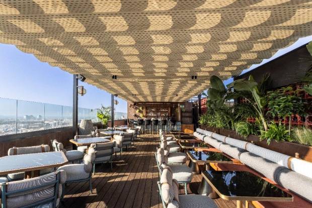 $!El espectacular ‘rooftop’ con vistas del Nobu Hotel Barcelona