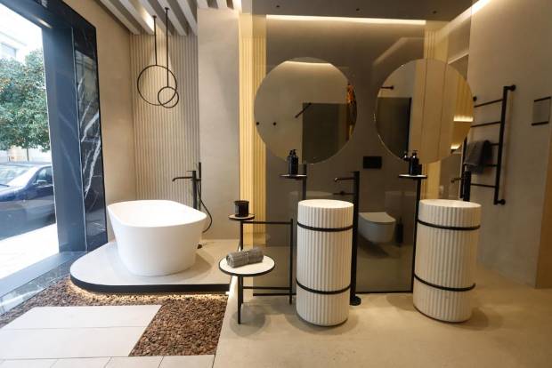 $!Porcelanosa inaugura showroom en el centro de València