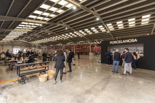 $!Espacio de restauración en el centro logístico 1 de Porcelanosa.