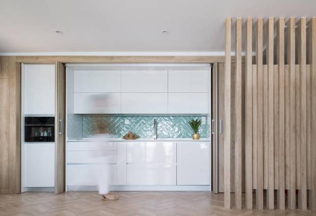 $!La cerámica de APE Grupo aporta modernidad y tradición en la reforma de un apartamento