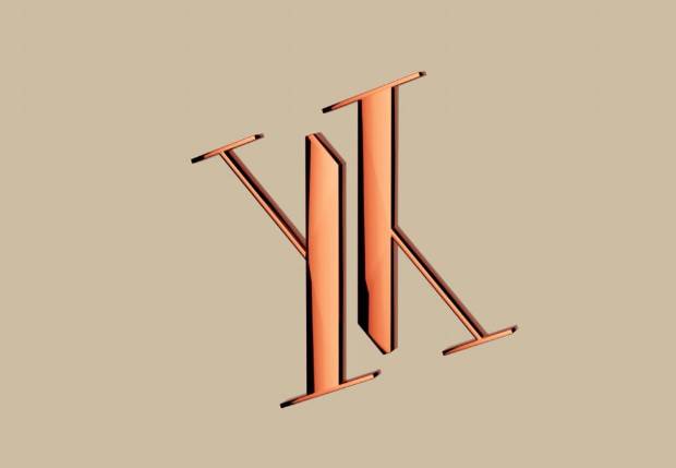 $!Representación en movimiento del isotipo de Venux en una aplicación metálica.