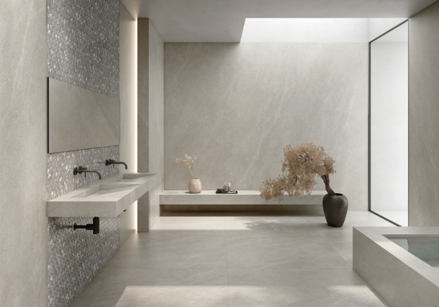 $!Una de las propuestas de nuevo cuño de Roca Tiles.