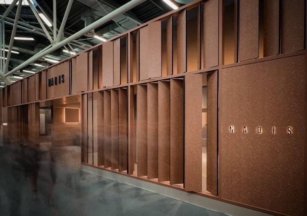 $!El original estand en Cersaie 2026.