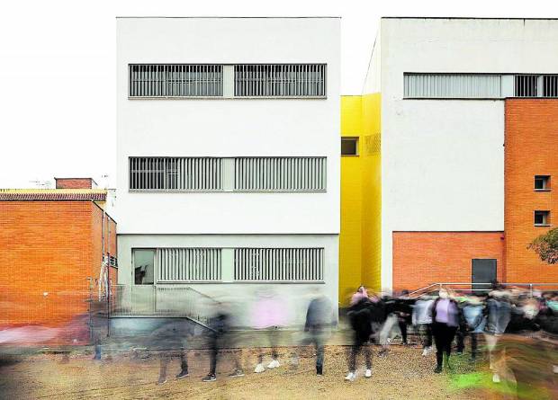 $!Explosión de color en arquitectura con piezas cerámicas de pequeño formato