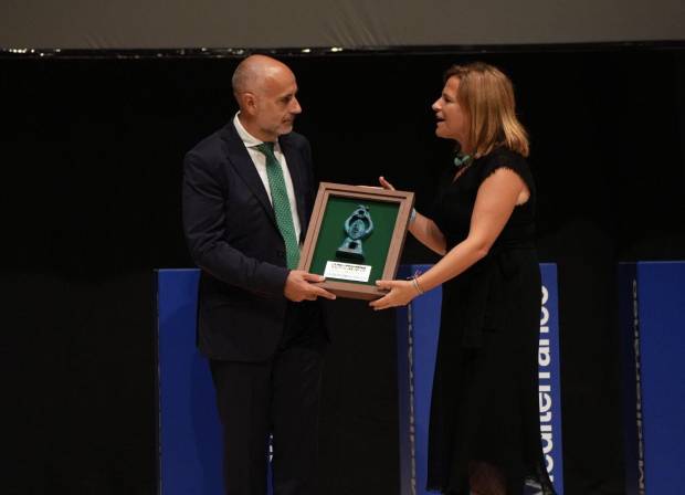 $!Entrega de uno de los premios Empresa del Año, en la edición de 2022. / GABRIEL UTIEL