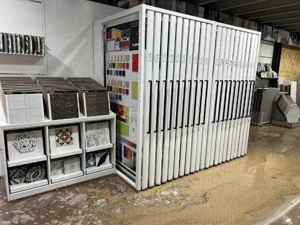 $!VÍDEO | Azulejos Moncayo estima en más de 500.000 euros las pérdidas tras las inundaciones de Cuarte de Huerva