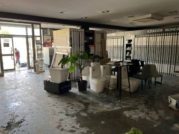 $!VÍDEO | Azulejos Moncayo estima en más de 500.000 euros las pérdidas tras las inundaciones de Cuarte de Huerva