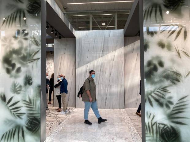 $!Tendencias | El covid-19 cambia la forma de exponer la cerámica en Cersaie