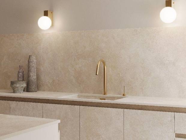 $!Neolith Rapolano en cocina.