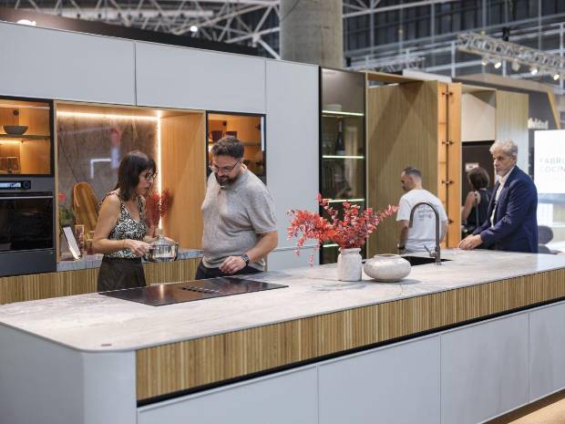 $!Uno de los expositores de Espacio Cocina SICI.
