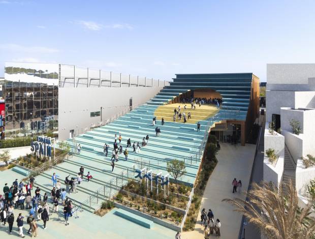 $!Diseñado por Extudio, Enorme Studio y Smart &amp; Green Design, esta arquitectura rompe con la monumentalidad típica para crear un espacio fluido