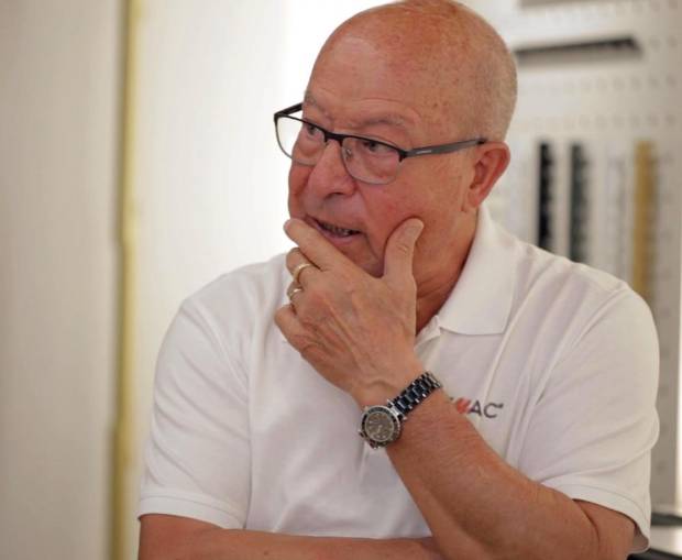 $!El fundador del fabricante, en la sede de EMAC Grupo en Quart de Poblet.