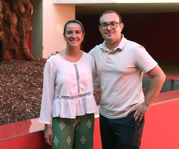 $!Claudia Capella y Jorge Albalat.