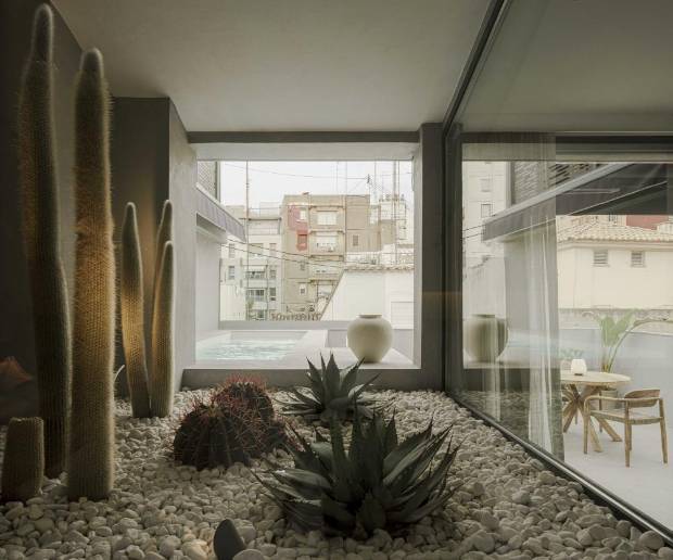 $!Un ático dúplex con piscina en el centro de València, nuevo proyecto de CU4 arquitectura