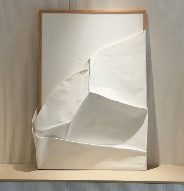 $!Una de las obras de la exposición Materia Consciente, de la artista Ainhoa Moreno