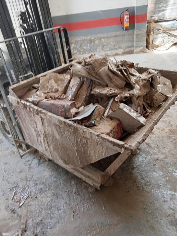 $!VÍDEO | Azulejos Moncayo estima en más de 500.000 euros las pérdidas tras las inundaciones de Cuarte de Huerva