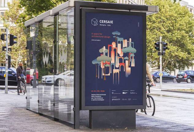 Cersaie 2026 | Así es la nueva imagen gráfica de la feria cerámica de Bolonia