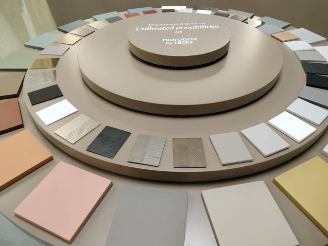 Galería de fotos | TECE e Hidrobox, equipamiento de baño premium en Cersaie 2025