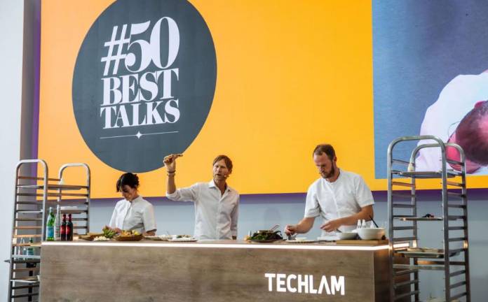 Techlam exhibe sus prestaciones con la élite de la gastronomía mundial en 50 Best Talks