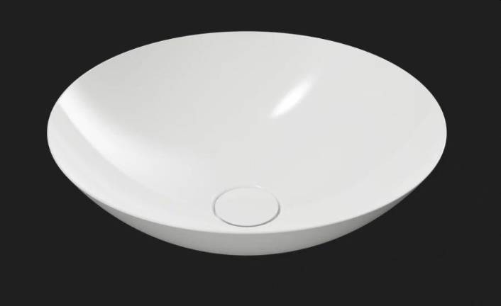 Kaldewei presenta su nuevo lavabo con geometría redonda y contorno de filigrana