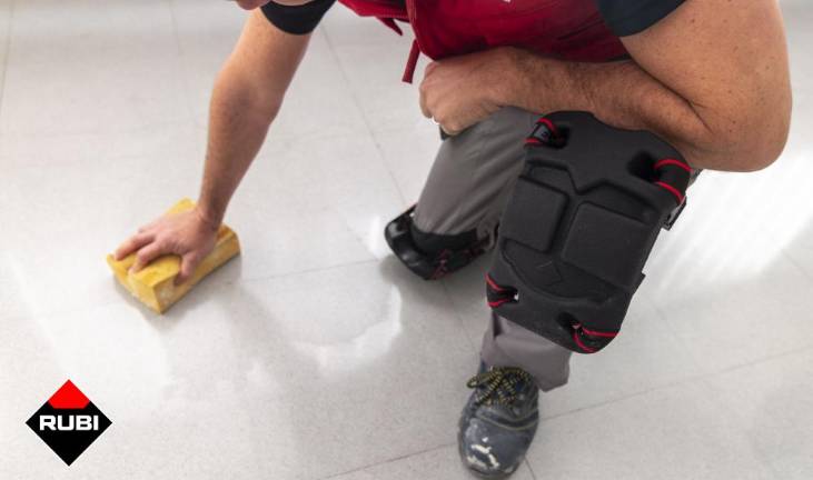Rubi relanza sus rodilleras profesionales para una mayor ergonomía y estabilidad del colocador