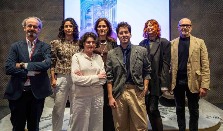 Los participantes en el encuentro promovido por Simon en Casa Decor 2026.