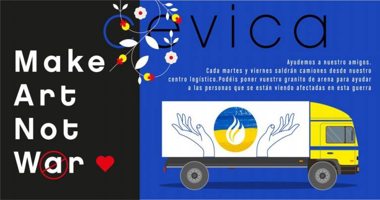 La firma cerámica Cevica promueve la recogida de ayuda para Ucrania en Castellón