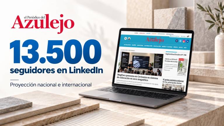 El Periódico del Azulejo alcanza los 13.500 seguidores en LinkedIn y refuerza su proyección nacional e internacional