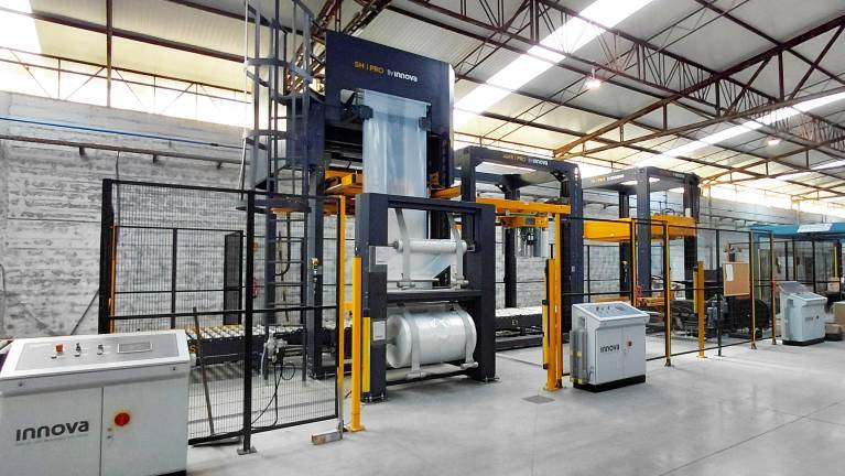 Aleluia Ceramics estrena línea de embalaje de la firma castellonense Innova Group