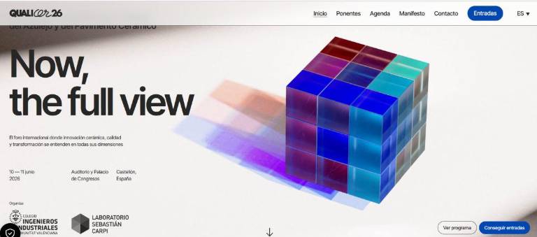 Qualicer 2026 lanza lanza su nueva página web