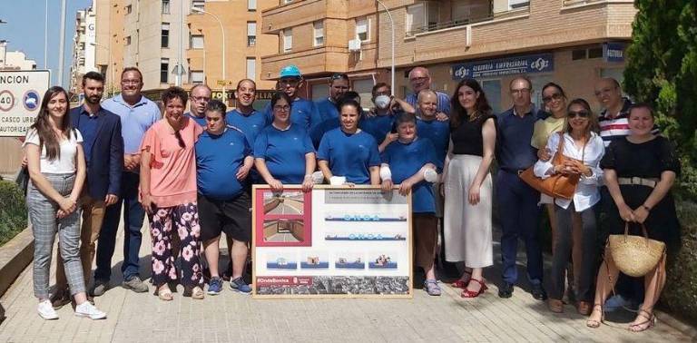 Onda contará con un gran mosaico con cerámica de Pamesa