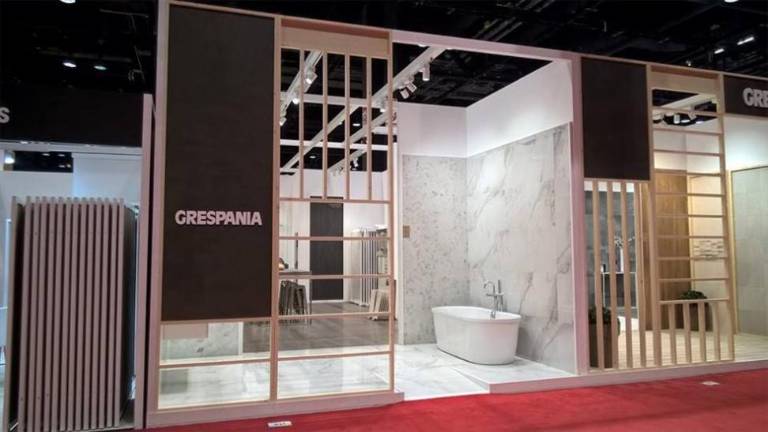 Grespania y sus novedades destacan en Coverings