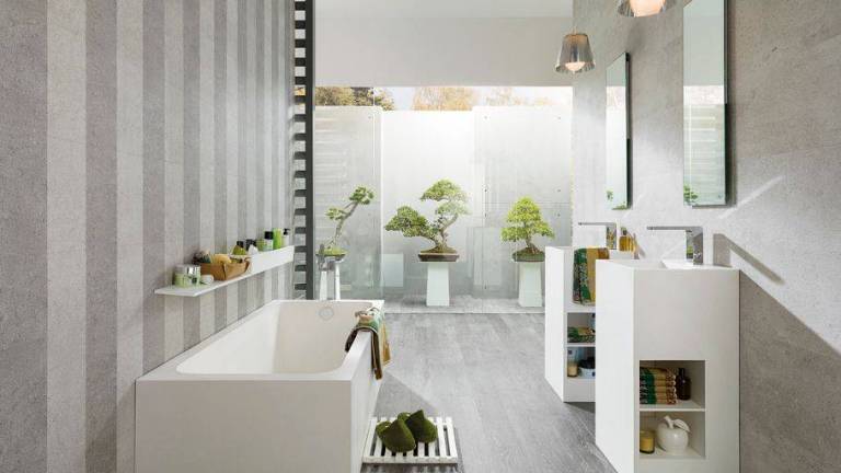 Diseños vintage y relieves chic, en 'Dover', de Porcelanosa