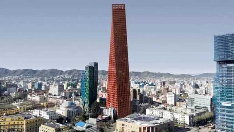 Torre Barcelona, el rascacielos que gira sobre sí mismo y casi alcanza los 200 metros