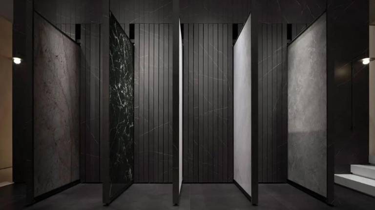Descubre el nuevo showroom de Porcelanosa con expositores interactivos ...