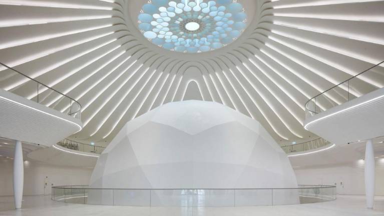Calatrava sorprende en la Expo 2020 de Dubái con materiales de Porcelanosa