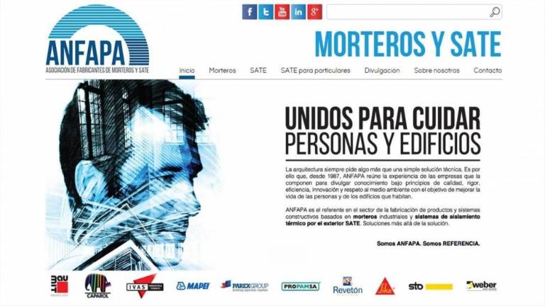 La web de referencia en morteros y sistemas SATE