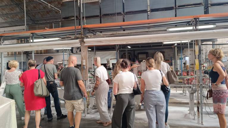 Una delegación alemana conoce más a fondo la industria cerámica española