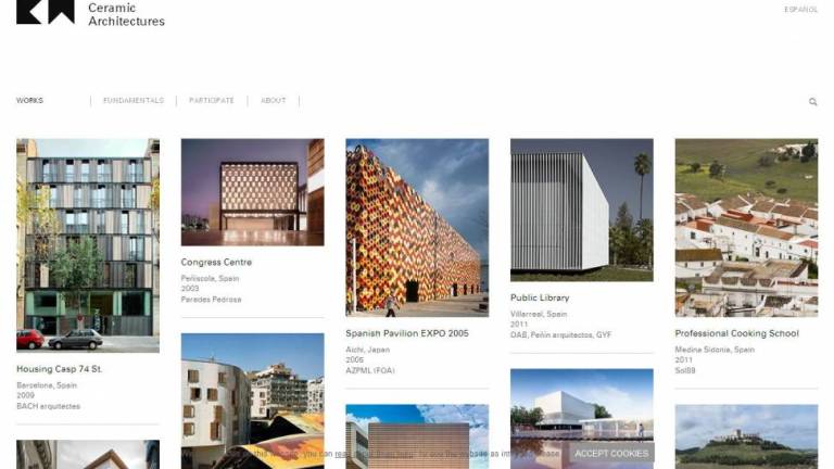 Nace la plataforma digital 'Arquitecturas Cerámicas'