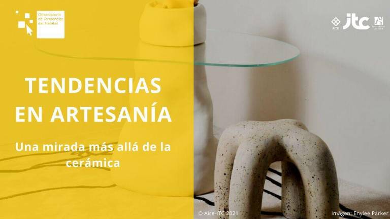 El ITC presentará las tendencias en artesanía en la Escuela de Cerámica de Manises