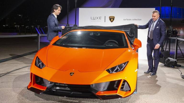 SITI B&T y Lamborghini presentan la nueva Surface Collection en València