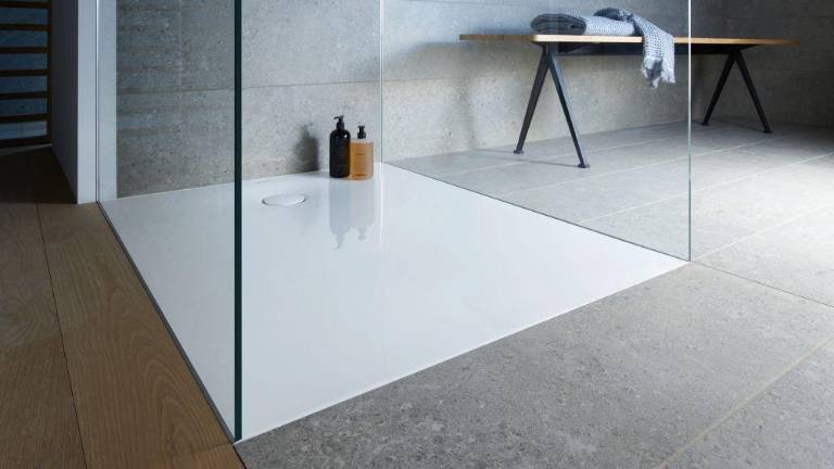 Tempano, platos de ducha sin juntas con el sello de Duravit