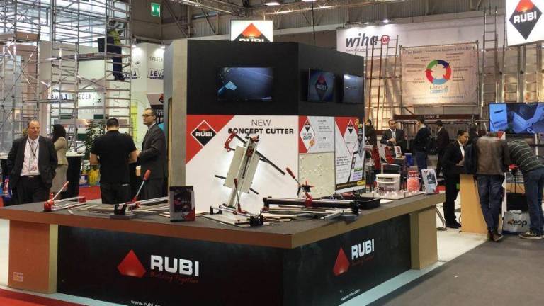 Rubi anticipa sus novedades 2018 en la feria Batimat