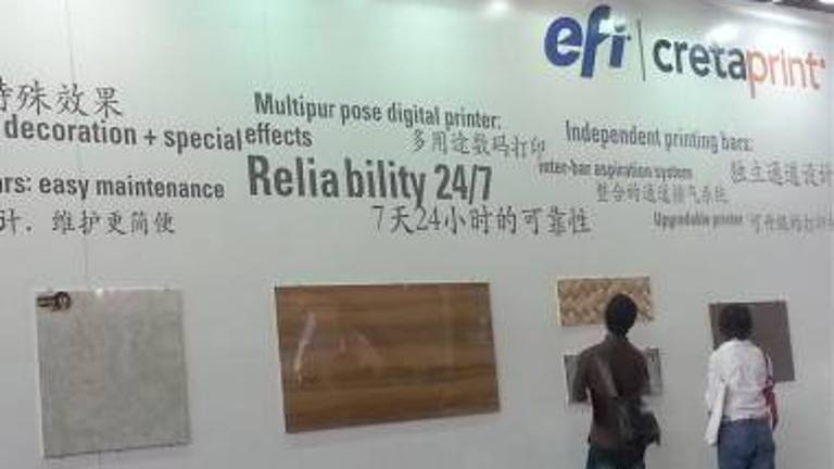 EFI presenta ‘Cretaprint C3’ en la feria Ceramics China