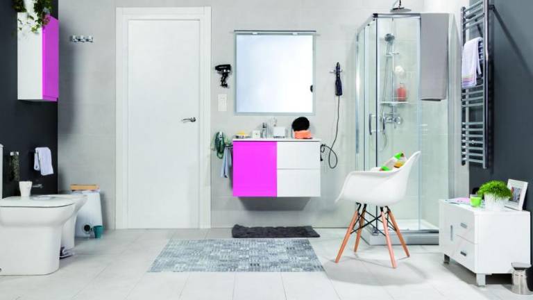 La serie de accesorios para el baño Dott crece