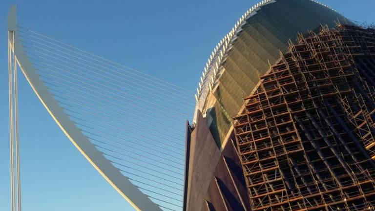 Comienzan las obras para finalizar el Ágora de la Ciudad de las Artes