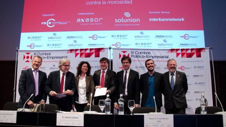 Anfapa, en la cumbre político-empresarial para luchar contra la morosidad