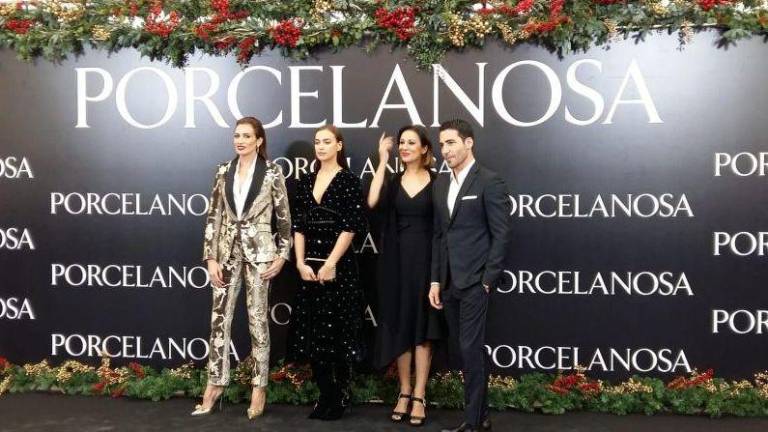 Irina Shayk y Miguel Ángel Silvestre dan lustre a la nueva tienda de